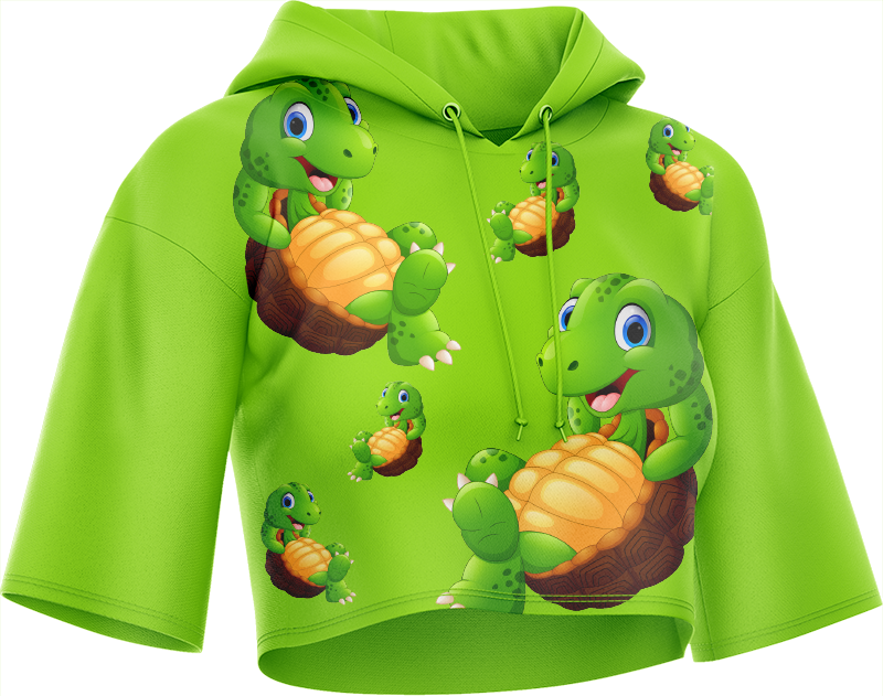Top Turtle Crop hoodies
