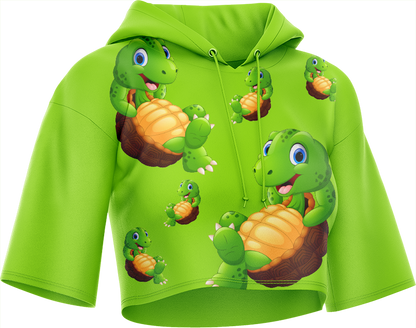 Top Turtle Crop hoodies
