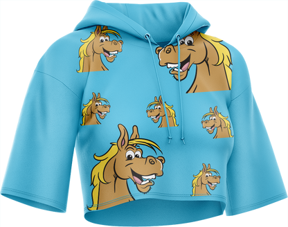 Hero Horse Crop hoodies