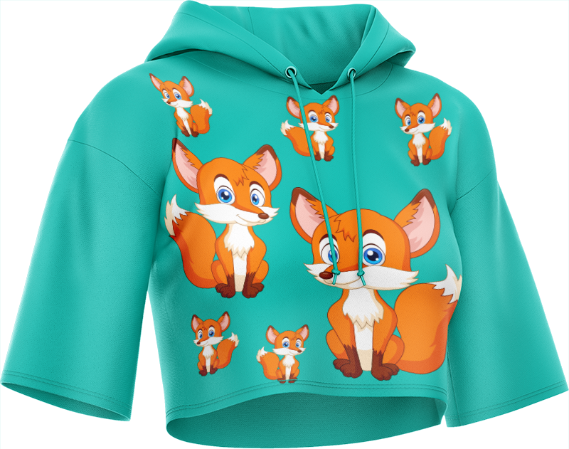 Fox Crop hoodies