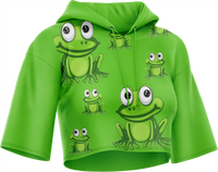 Freaky Frog Crop hoodies 1