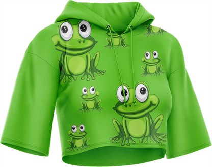 Freaky Frog Crop hoodies