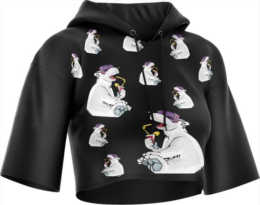 Ice Bear Crop hoodies