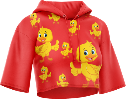 Quack Duck Crop hoodies