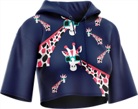 Gigi Giraffe Crop hoodies 4