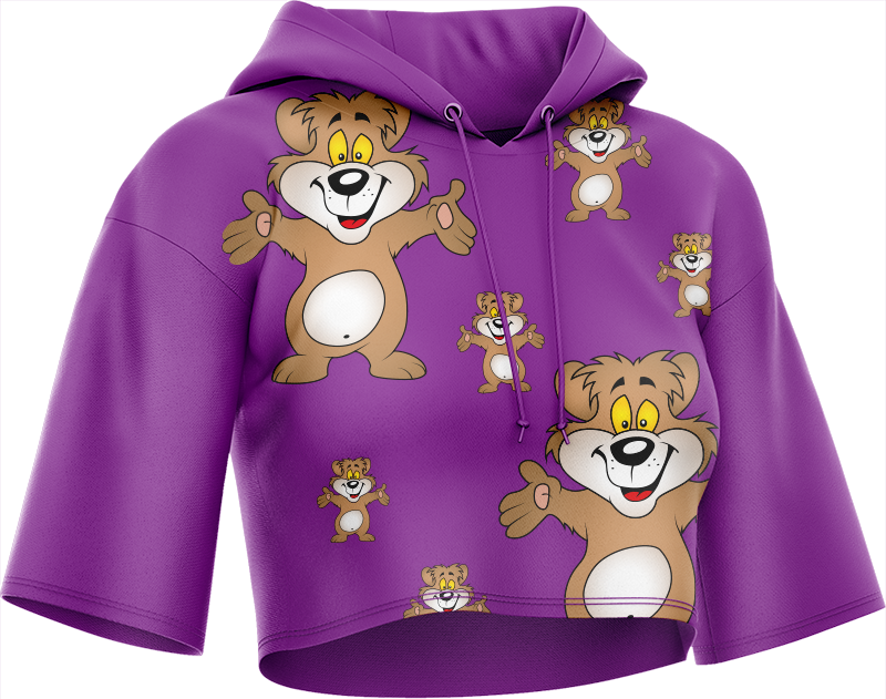 Billy Bear Crop hoodies