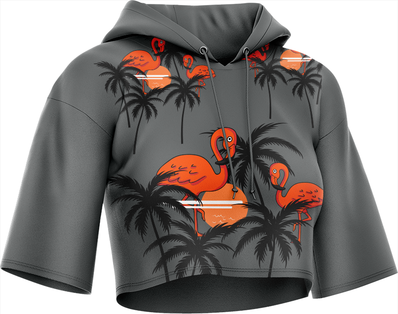Miami Vice Crop hoodies