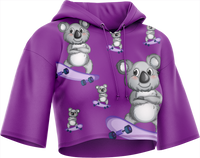 Skater Koala Crop hoodies 4