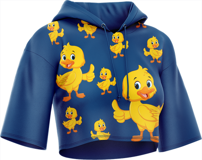 Quack Duck Crop hoodies