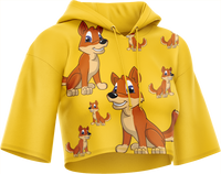 Dizzie Dingo Crop hoodies 2