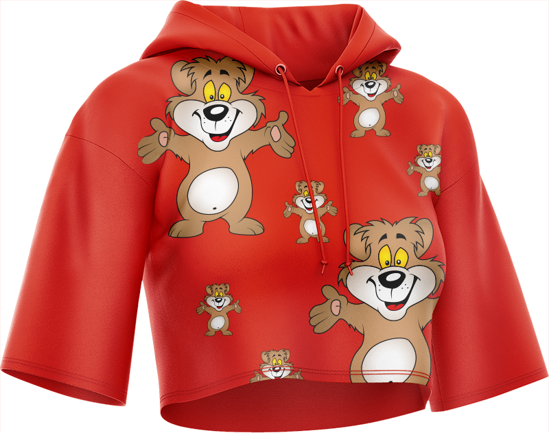 Billy Bear Crop hoodies