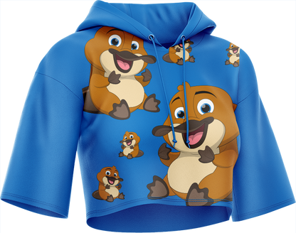 Playa Platypus Crop hoodies