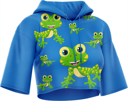 Gordon Gecko Crop hoodies