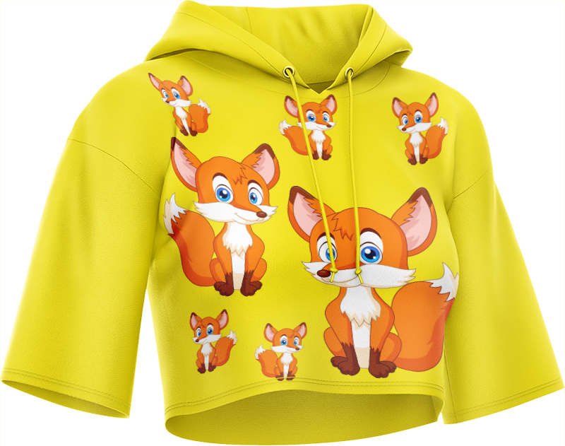 Fox Crop hoodies