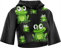 Freaky Frog Crop hoodies 3