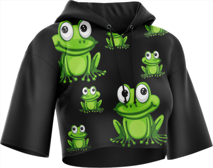 Freaky Frog Crop hoodies