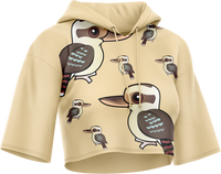 Kooky Kookaburra Crop hoodies 3