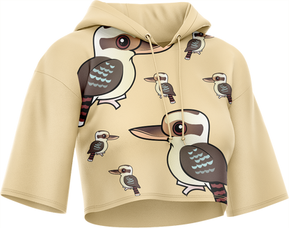 Kooky Kookaburra Crop hoodies