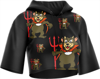 Devil Wears Crop hoodies 1