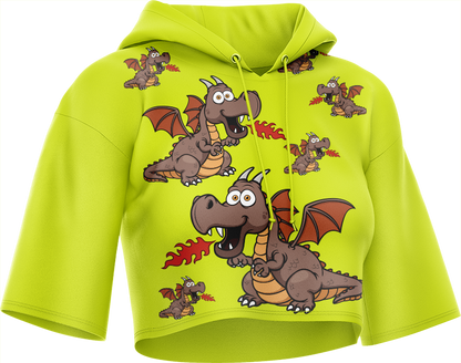 Dopey Dragon Crop hoodies