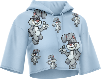 Rogue Rabbit Crop hoodies