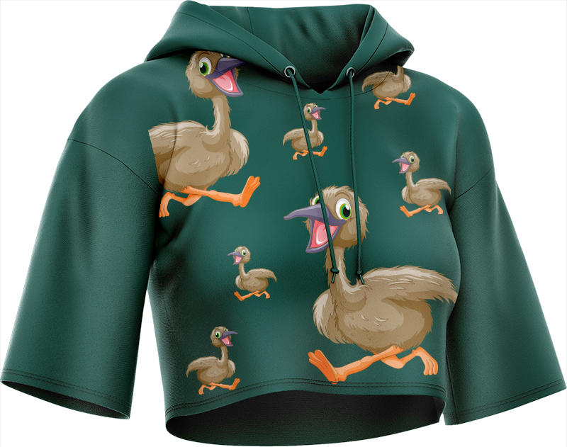 Effie Emu Crop hoodies