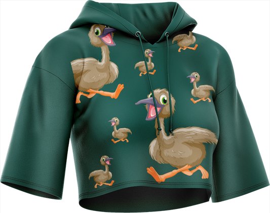 Effie Emu Crop hoodies