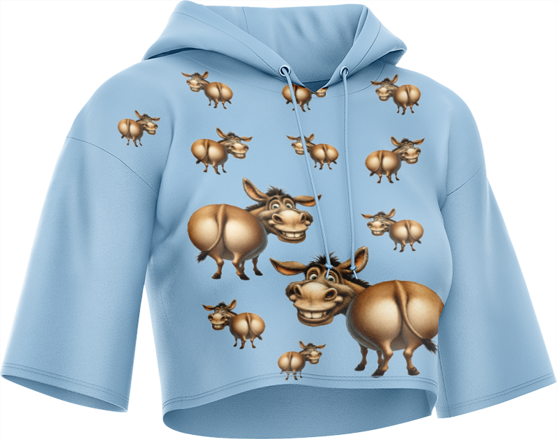 Donkey Crop hoodies