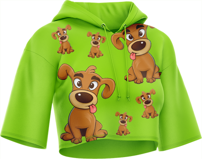 Goofy Woofy Crop hoodies