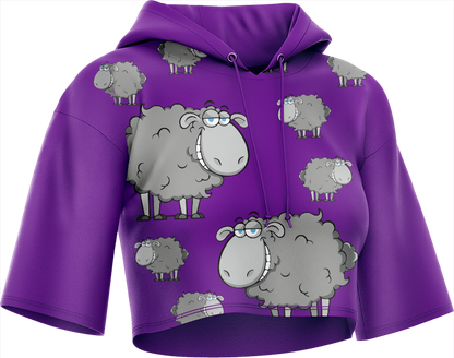 Black Sheep Crop hoodies