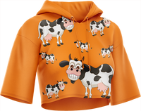 Fussy Cow Crop hoodies 2