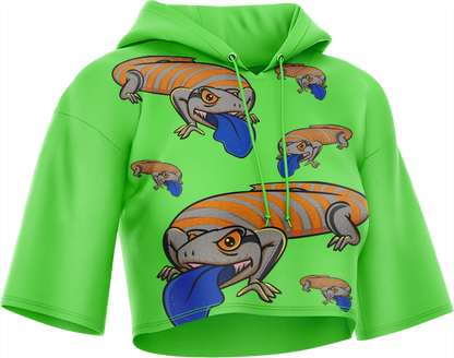 Bluey Lizard Crop hoodies
