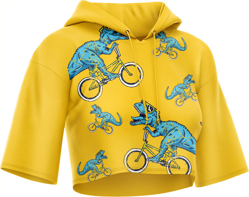 Rexy Dino Crop hoodies
