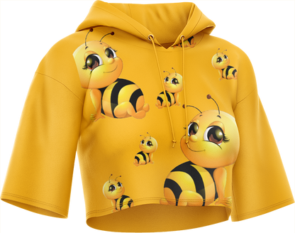 Buzz Bee Crop hoodies