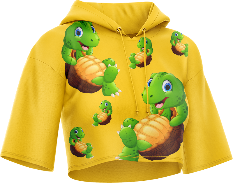 Top Turtle Crop hoodies