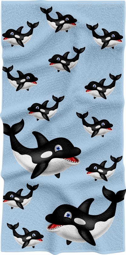 Orca Whale Towels