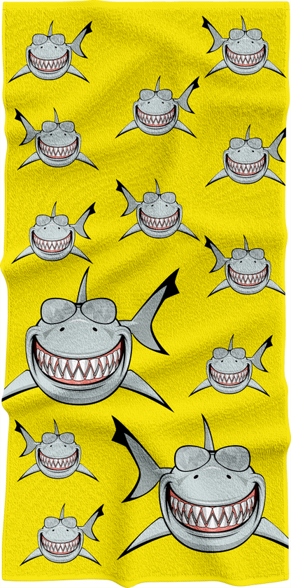 Snazzy Shark Towels