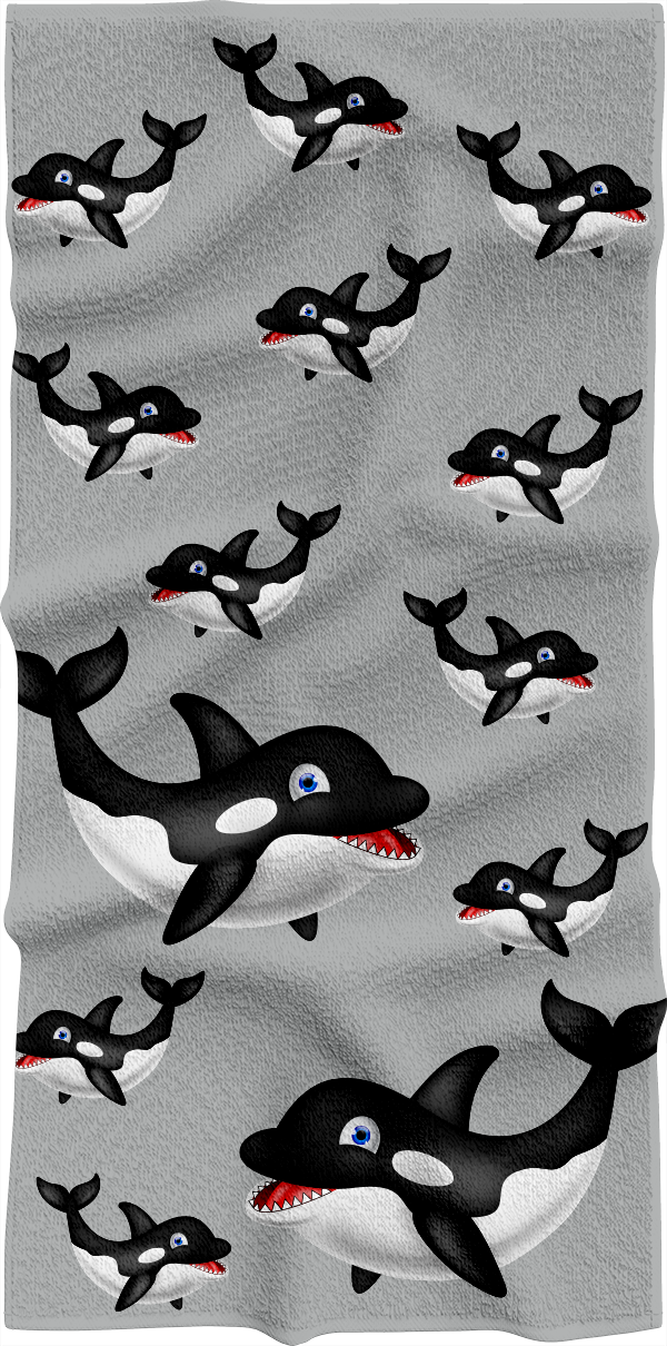 Orca Whale Towels