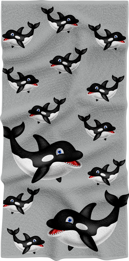 Orca Whale Towels