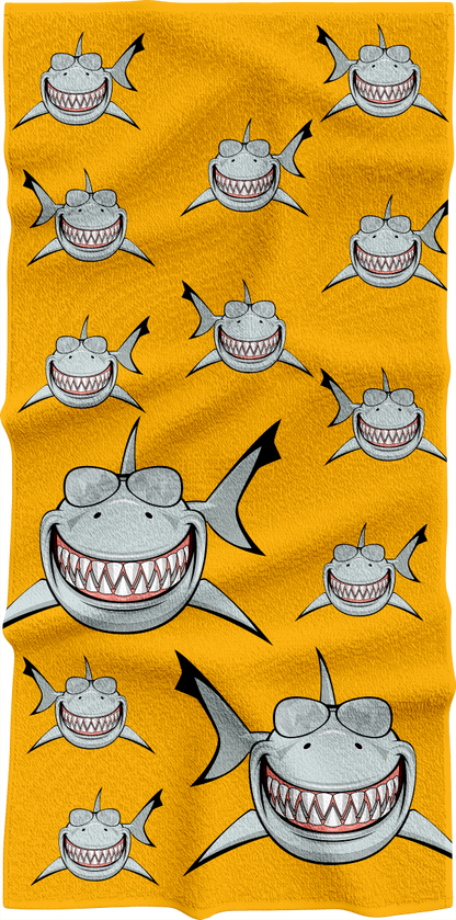 Snazzy Shark Towels