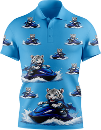 Jet Tiger Men's Short Sleeve Polo 2