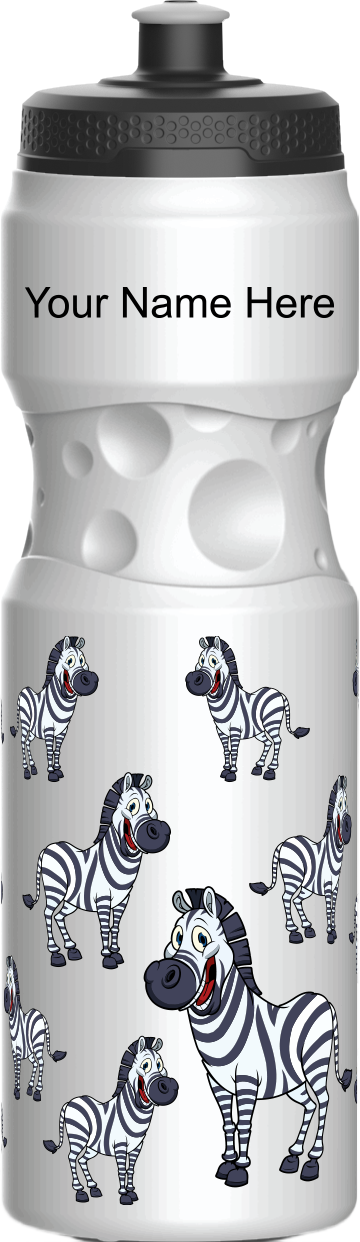 Ziva Zebra Water Bottles