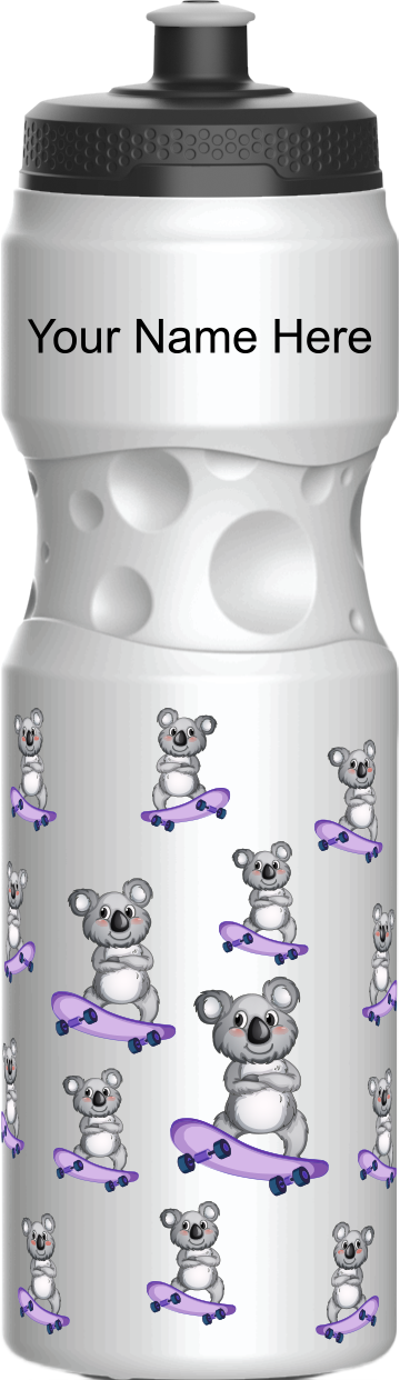 Skater Koala Water Bottles