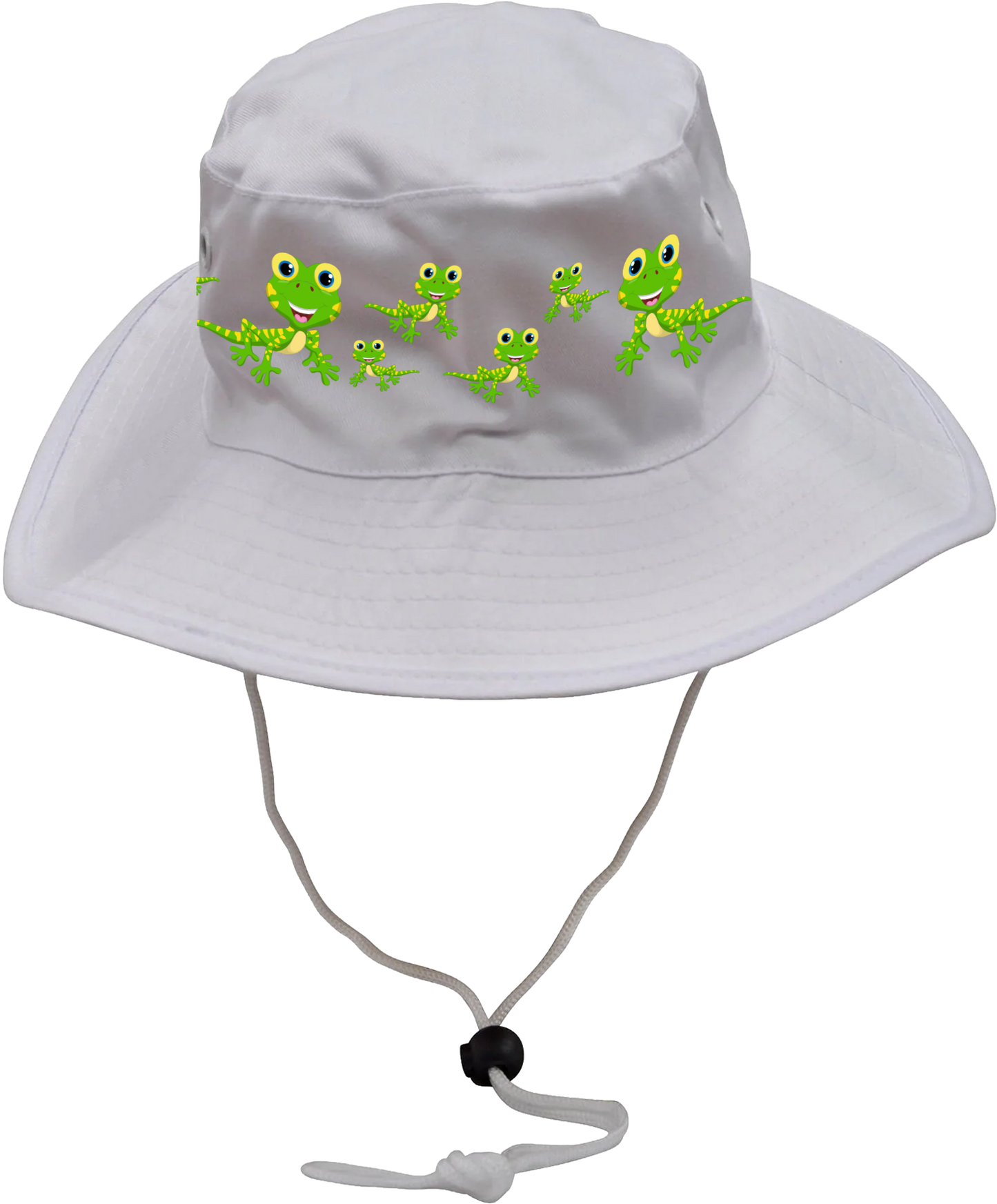 Indigenous Gecko Wide Brim Hat
