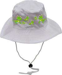 Indigenous Gecko Wide Brim Hat 17