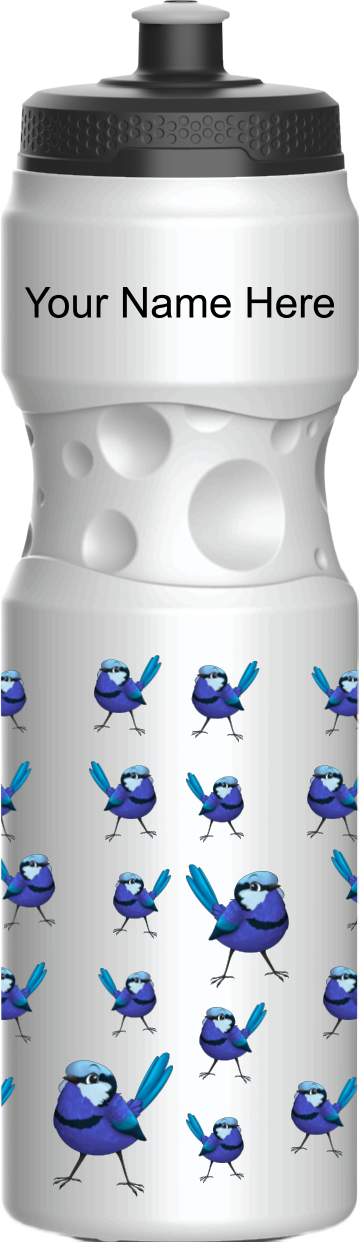 Blue Wren Water Bottle