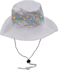 Majestic Macaw Wide Brim Hat 9
