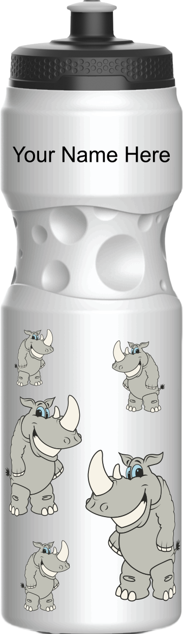 Racy Rhinocerus Water Bottles