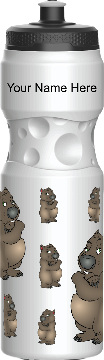 Wally Wombat Drink Water Bottles