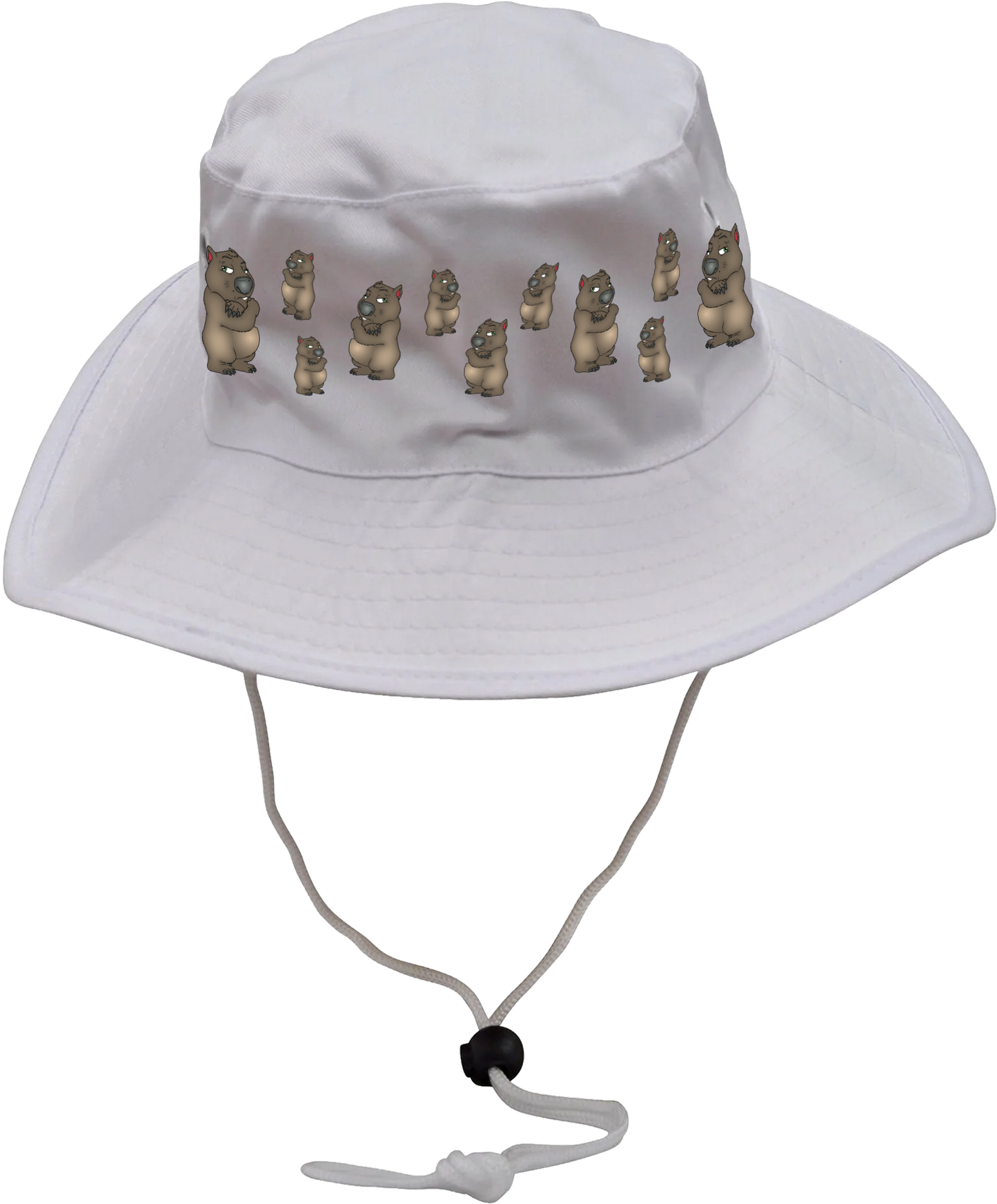 Wally Wombat Wide Brim Hat